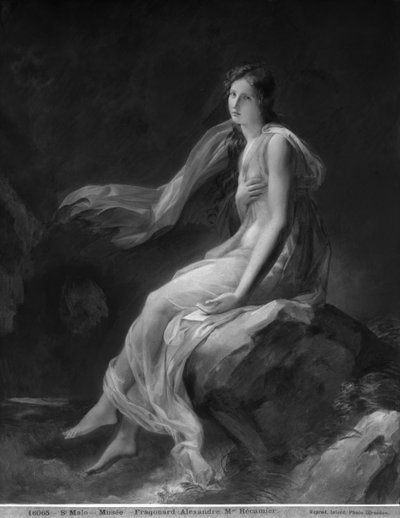 Madame Recamier (1777-1849) by Alexandre Evariste Fragonard